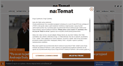 Desktop Screenshot of natemat.pl